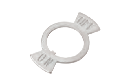 Toggle Switch Name Plate - On/Off