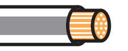 0.5mm² White Thin Wall Cable