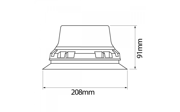 IONNIC 103 LED Beacon - Magnetic