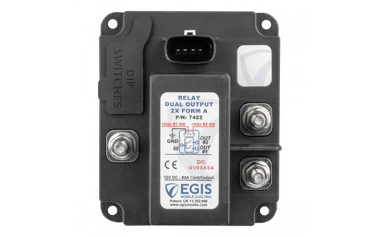 EGIS Double Pole Solenoids 2x80A - Battery/Power Management