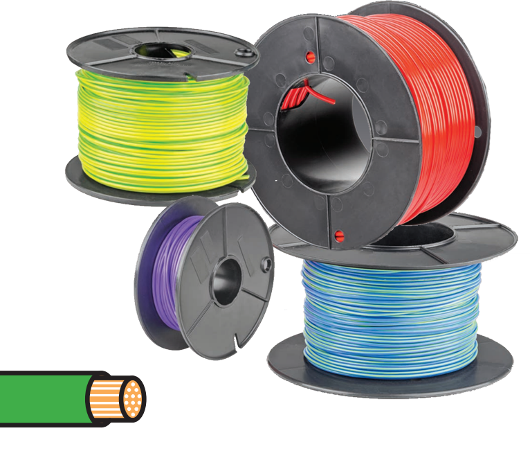Green Single Cable