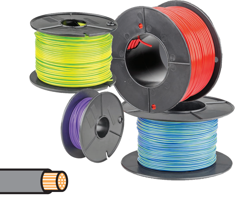 Grey Single Cable