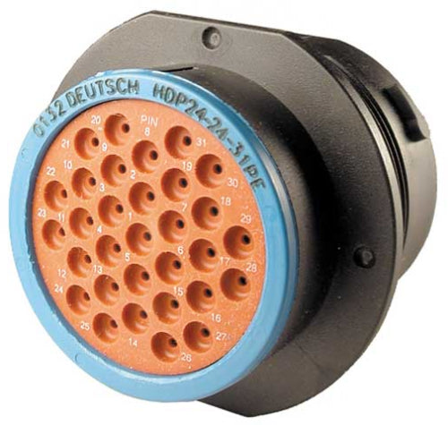 Deutsch HDP24-24-31PE HDP20 Series 31 Pin Receptacle