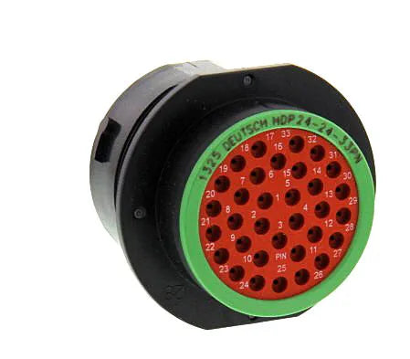 Deutsch HDP24-24-33PN HDP20 Series 33 Pin Receptacle