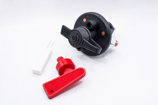 Battery Isolator/Master Switch with Auxiliary Contacts