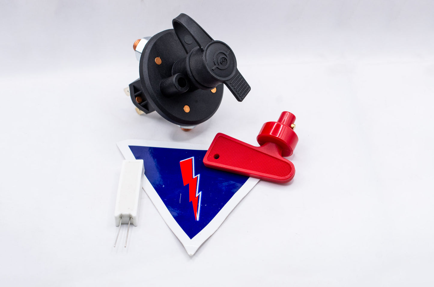 Battery Isolator/Master Switch with Auxiliary Contacts