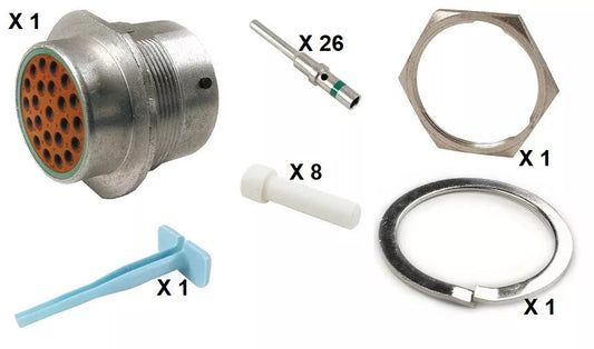 Deutsch HD30 Series M34-24-23PN 23 Pin Receptacle Kit