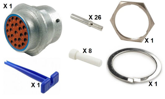 Deutsch HD30 Series M34-24-23SE 23 Socket Receptacle Kit