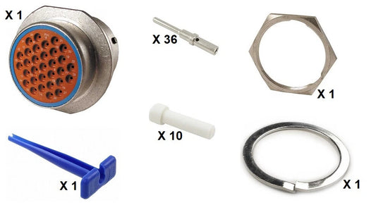 Deutsch HD30 Series M34-24-31PE 31 Pin Receptacle Kit