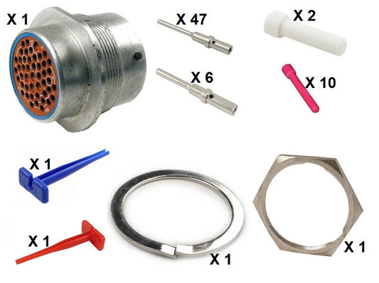 Deutsch HD30 Series M34-24-47PE 47 Pin Receptacle Kit