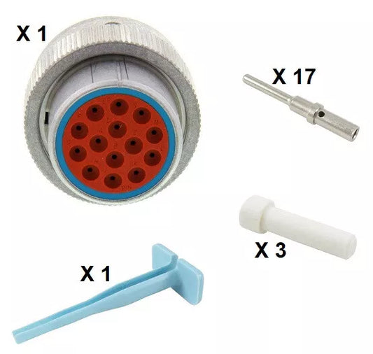 Deutsch HD30 Series M36-18-14PE 14 Pin Plug Kit