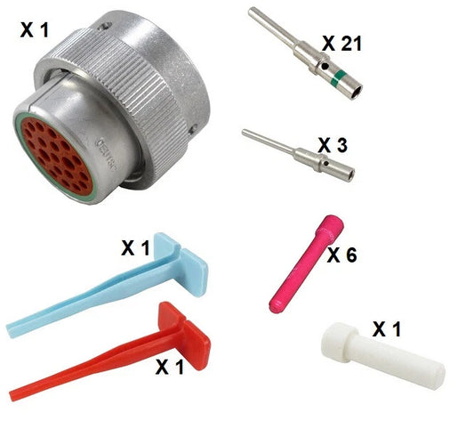 Deutsch HD30 Series M36-18-20PN 20 Pin Plug Kit