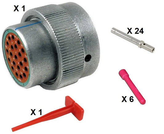 Deutsch HD30 Series M36-18-21SN 21 Socket Plug Kit