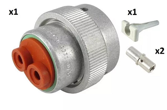 Deutsch HD36-18-6SN-C030 2 Socket Plug Kit