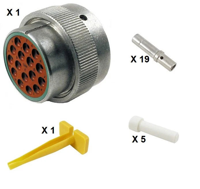 Deutsch HD30 Series M36-24-16SN 16 Socket Plug Kit