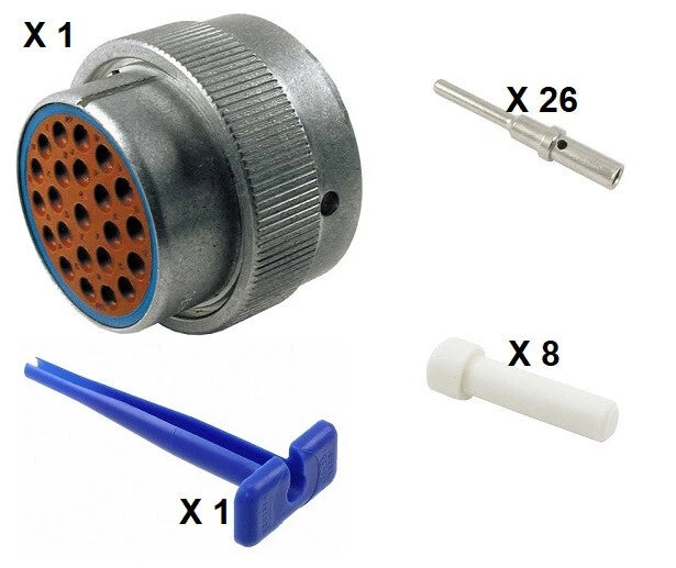Deutsch HD30 Series M36-24-23PE 23 Pin Plug Kit