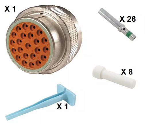 Deutsch HD30 Series M36-24-23SN 23 Socket Plug Kit