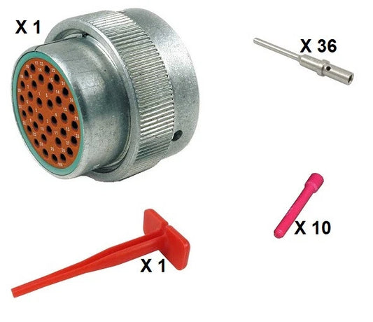 Deutsch HD30 Series M36-24-33PN 33 Pin Plug Kit
