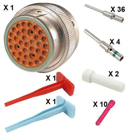 Deutsch HD30 Series M36-24-35PN 35 Pin Plug Kit