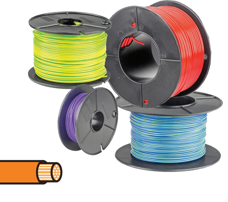 Orange Single Cable