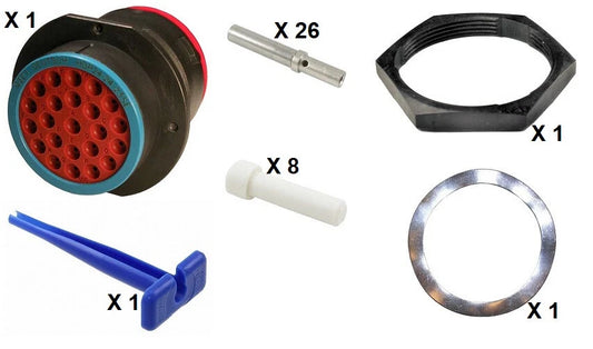 Deutsch HDP20 Series P24-24-23SE 23 Socket Receptacle Kit