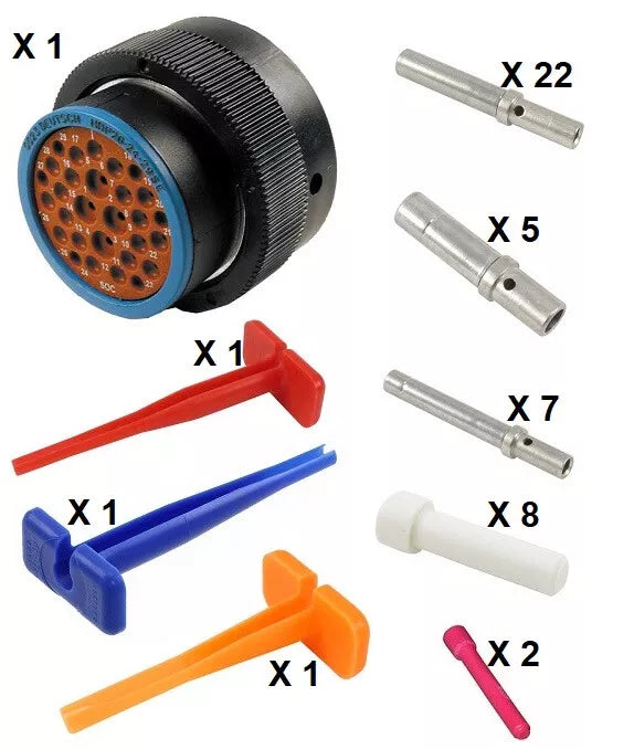 Deutsch HDP20 Series P26-24-29SE 29 Socket Plug Kit