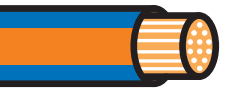2mm² Blue Thin Wall Cable