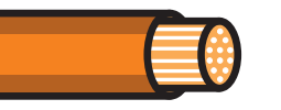 2mm² Brown Thin Wall Cable