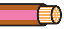 2mm² Brown Thin Wall Cable