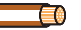 2mm² Brown Thin Wall Cable