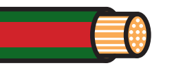 1mm² Dark Green Thin Wall Cable