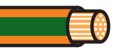 1mm² Orange Thin Wall Cable