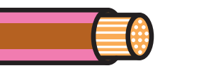 1mm² Pink Thin Wall Cable