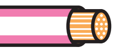 1mm² Pink Thin Wall Cable