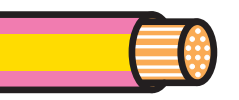 1mm² Pink Thin Wall Cable