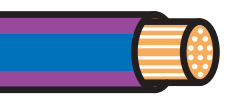 1mm² Purple Thin Wall Cable