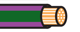 1mm² Purple Thin Wall Cable