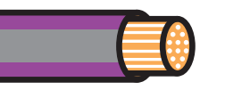 1mm² Purple Thin Wall Cable