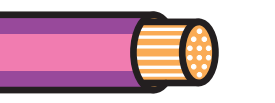 1mm² Purple Thin Wall Cable