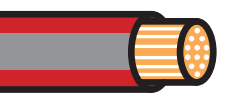 1mm² Red Thin Wall Cable
