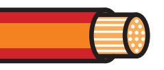 1mm² Red Thin Wall Cable