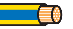 2mm² Yellow Thin Wall Cable