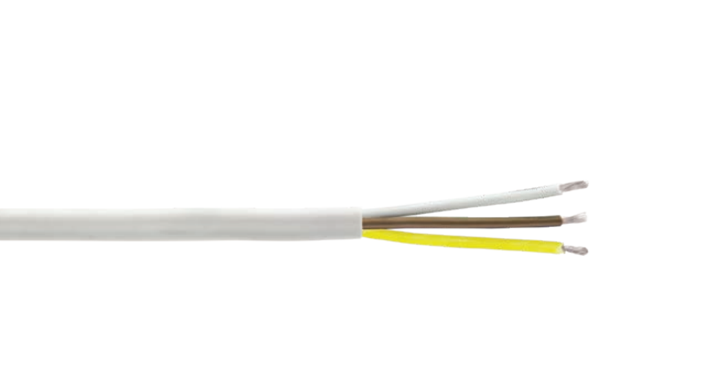 Triple Sheathed Cable - Tinned (White Sheath)