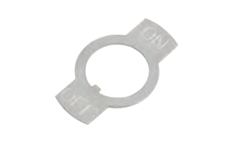 Toggle Switch Name Plate - Off/On