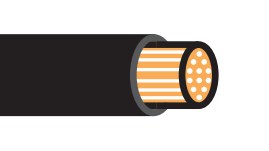 Black Single Cable