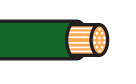 0.5mm² Dark Green Thin Wall Cable