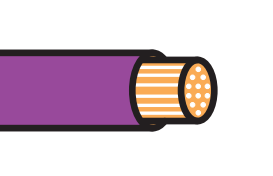 0.5mm² Purple Thin Wall Cable