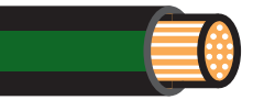 1mm² Black Thin Wall Cable