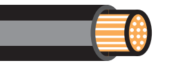 1mm² Black Thin Wall Cable