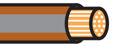 2mm² Brown Thin Wall Cable
